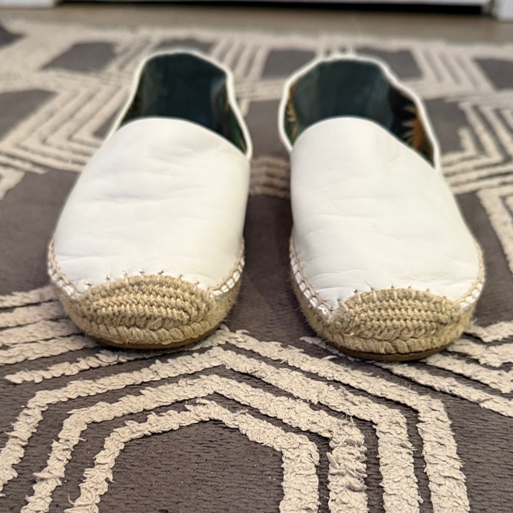 Sam Edelman White Espadrille Shoes